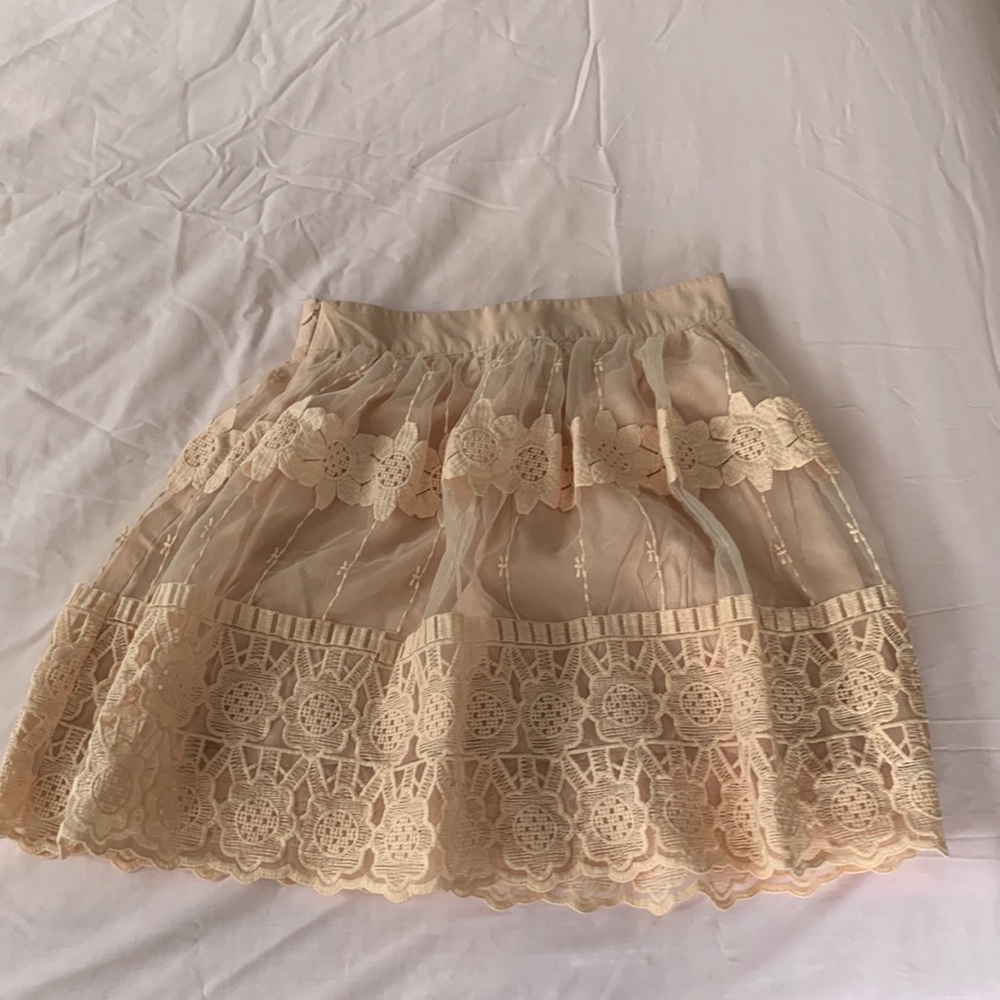 ASTR pink skirt